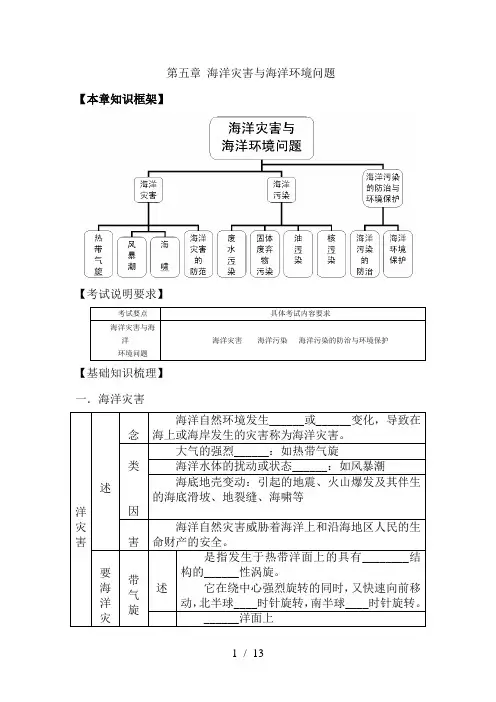 2013届高考地理第一轮复习教案40