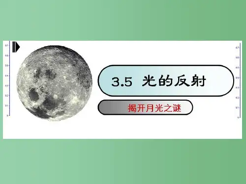 八年级物理上册 第四章 第2节《光的反射》课件 苏科版