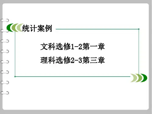 《回归分析》课件