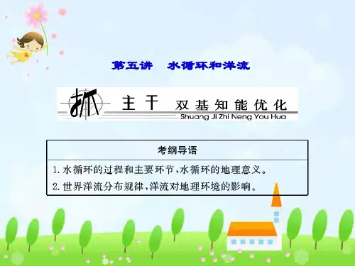 水循环和洋流复习PPT教学课件