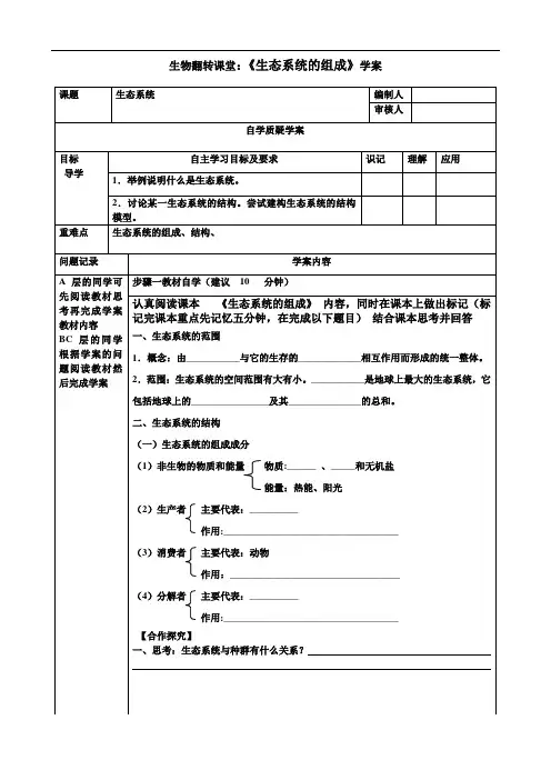 生态系统的组成 3