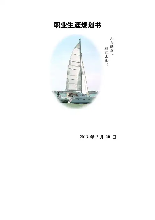 会计职业生涯规划书