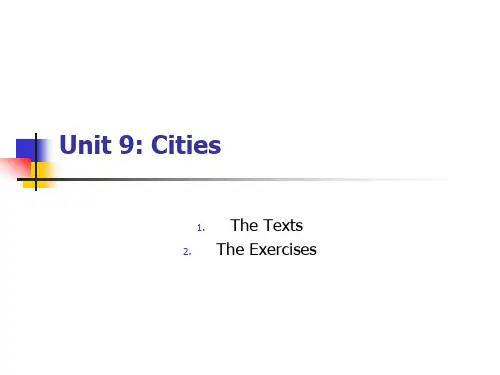 泛读教程 第三册Unit 9