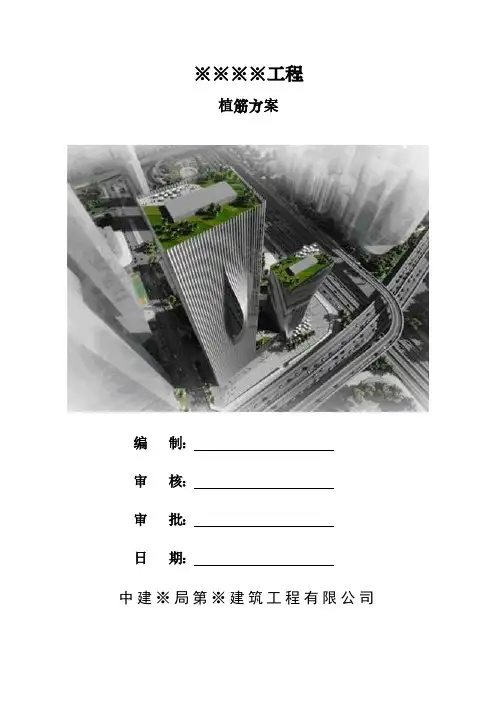 植筋方案