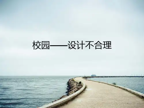 校园——设计不合理