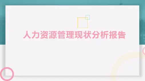 人力资源管理现状分析报告-阿里巴巴集团-人力资源作业