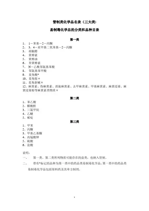 剧毒化学品名录(2002版)