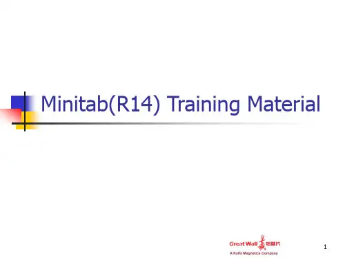 MinitabTraining