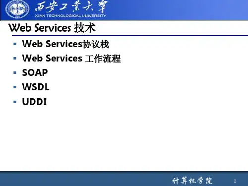 SOA软件体系结构