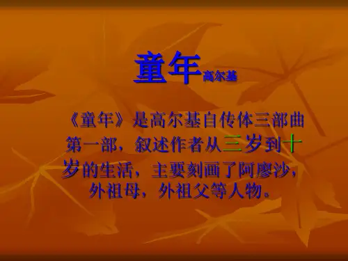 童年高尔基