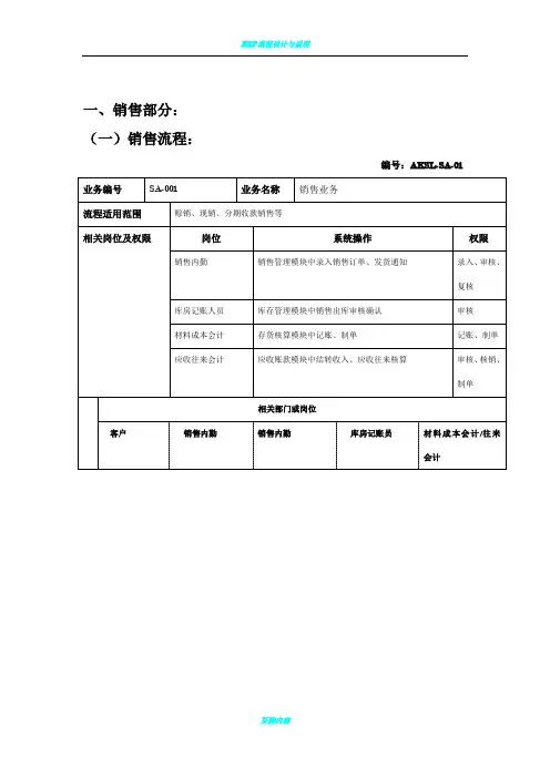 ERP流程图 2