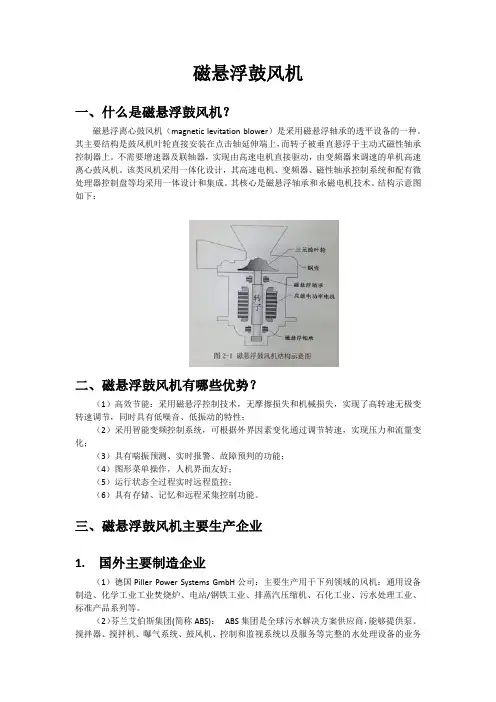 磁悬浮鼓风机