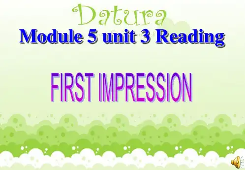 必修五 unit 3 Life in the future-Reading课件