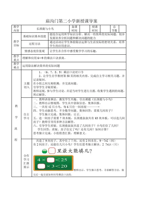 长颈鹿与小鸟