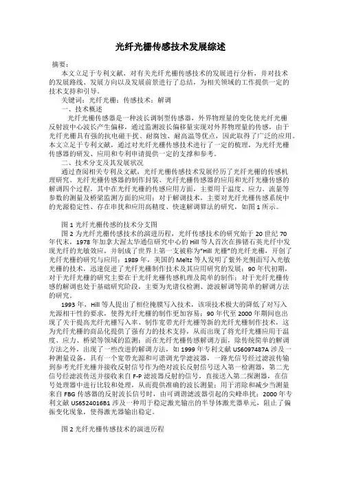 光纤光栅传感技术发展综述