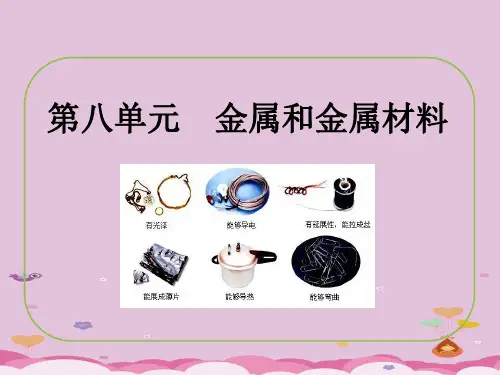 金属和金属材料复习PPT课件20 人教版