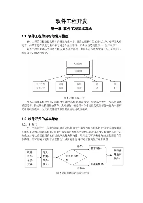 软件开发流程图介绍