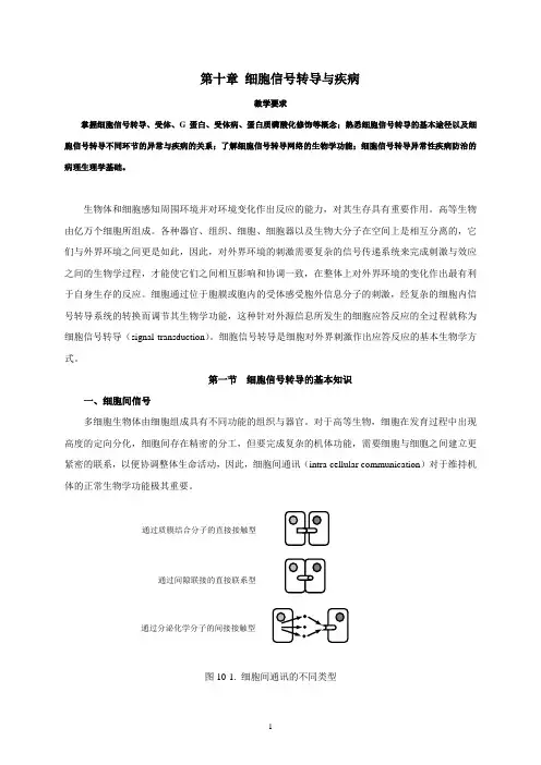 信号转导与疾病