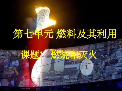 最新【人教版初中化学】燃烧和灭火上课课件PPT2