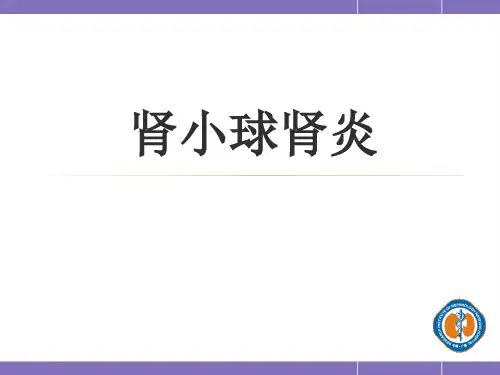 肾小球肾炎-最新版