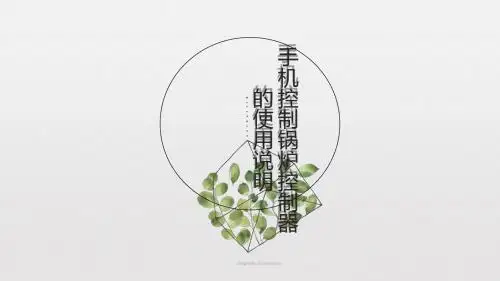 锅炉控制器手机控制说明