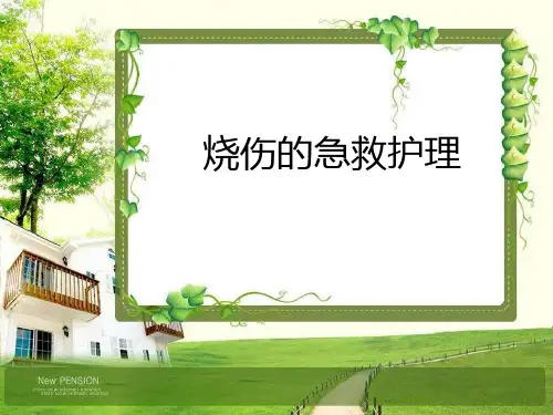 烧伤的急救护理