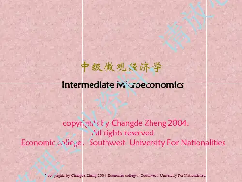 《微观经济学Microeconomics》