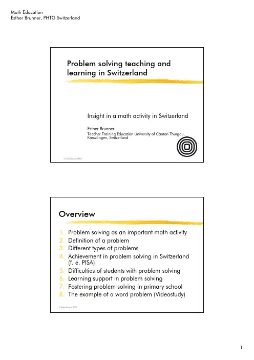 Brunner_Problem+solving+teaching+and+learning+in+Switzerland