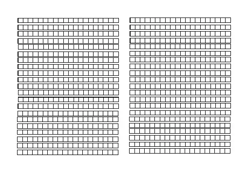 空白作文格子纸学生考试专用
