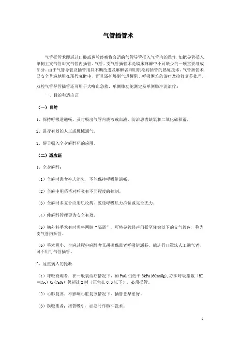 气管插管术 3