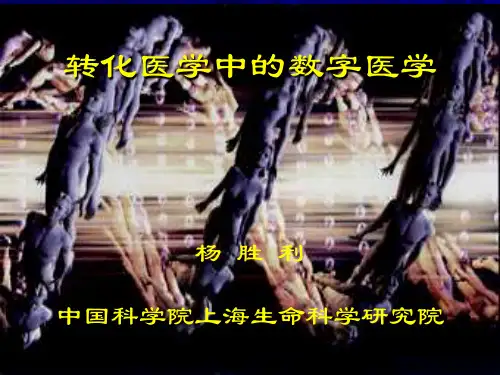 转化医学中的数字医学-杨胜利