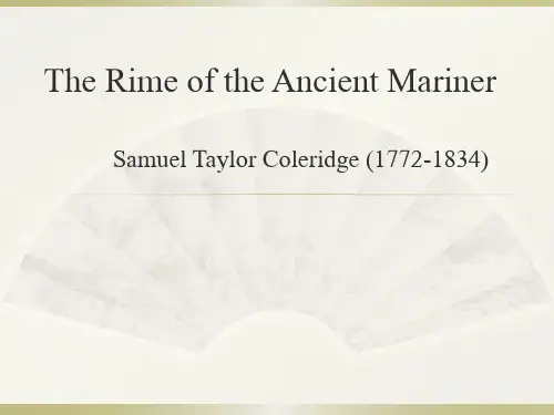 The-Rime-of-the-Ancient-Mariner赏析