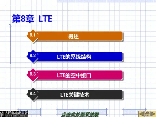三代移动通信——LTEPPT课件