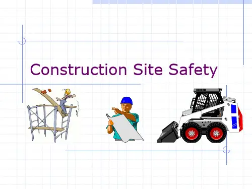 Construction Site Safety induction