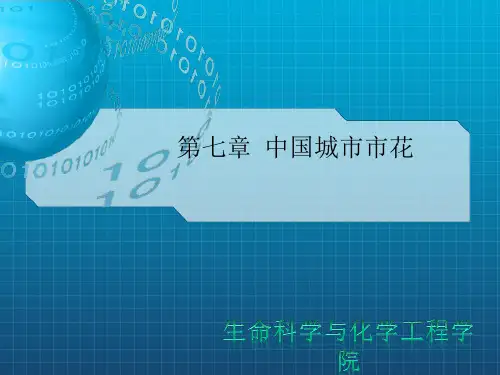 花卉欣赏与健康(中国城市市花)