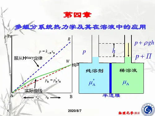 B04章_多组分系统热力学