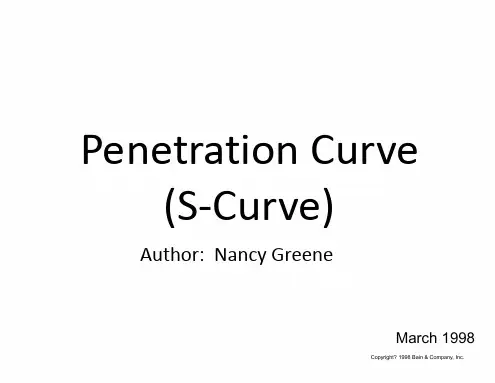 贝恩咨询分析方法-PenetrationCurve