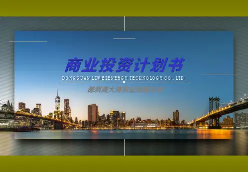 【商业计划书】深圳市XX设备有限公司各业务单元战略规划方案