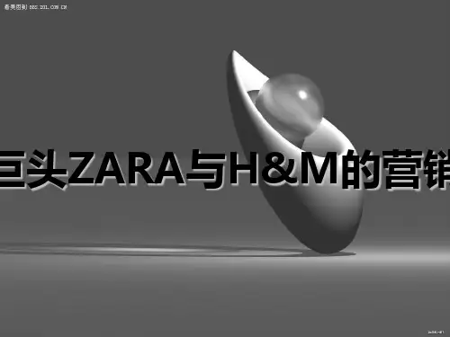 HM与ZARA营销策略管理知识对比PPT(共17页)
