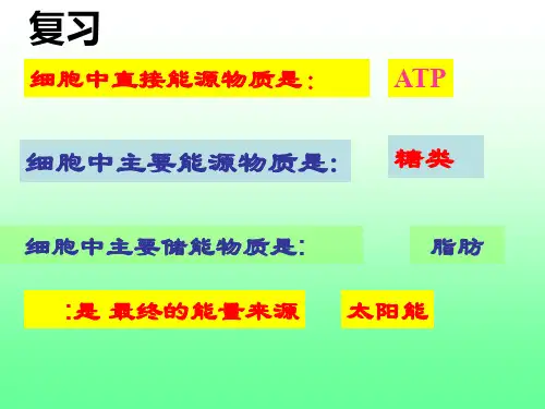 捕获光能的色素和结构课ppt课件