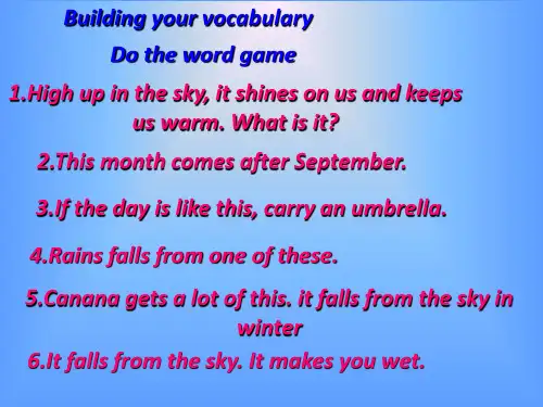 英语：Unit 7 《Days and Months》Lesson 56课件(1)(冀教版七年级上)(PPT)4-4