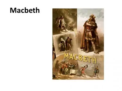 MACBETH -background莎士比亚