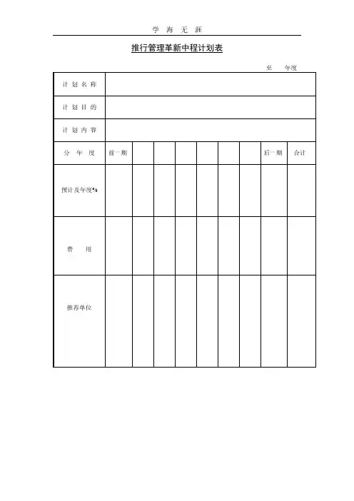 推行管理革新中程计划表.pdf