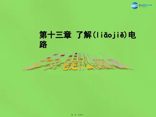 九年级物理全册 14.1 电是什么课件 (新版)沪科版