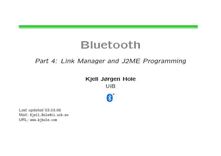 Bluetooth-4
