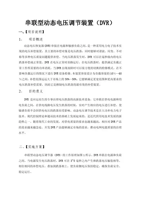 DVR简介