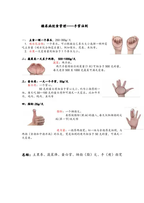 糖尿病饮食管理-