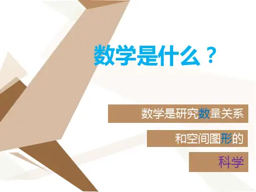 人教版六年级数学上册8数学广角 数与形课件