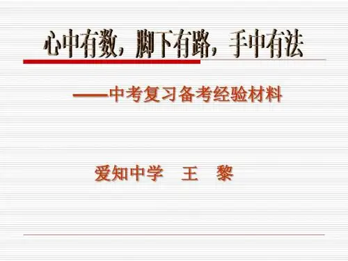 心中有数剖析