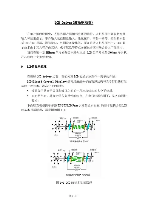 LCD显示原理